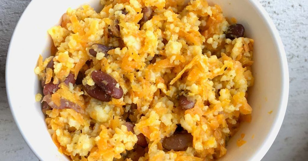 Tip na ľahký obed z 3 surovín – pšeno s mrkvou a fazuľou