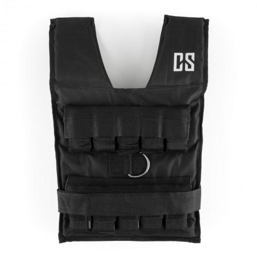 Capital Sports Monstervest, 20 kg, čierna, záťažová vesta, kovové závažia