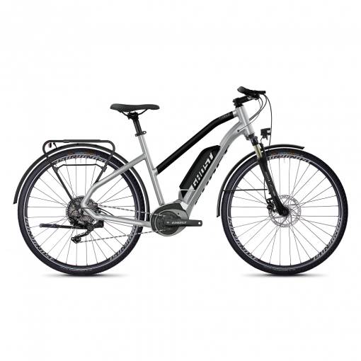 Ghost Hybride Square Trekking B2.8 Ladies 28" - model 2020 Iridium Silver / Jet Black - S (18,5")