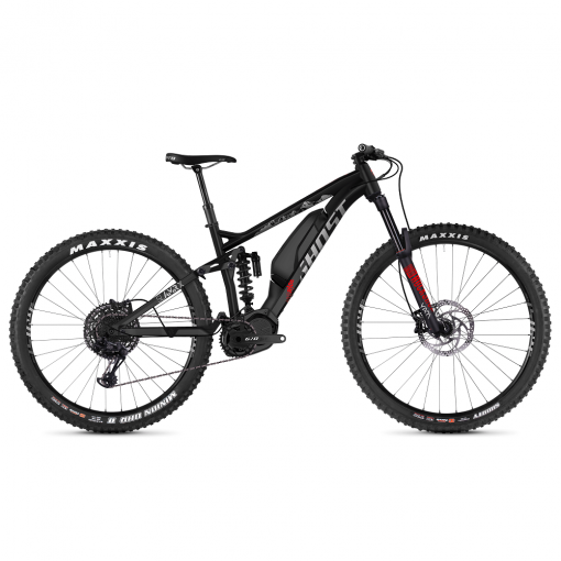 Ghost Hybride SL AMR X S3.7+ AL 29" - model 2019 Night Black / Iridium Silver / Riot Red - L (18")