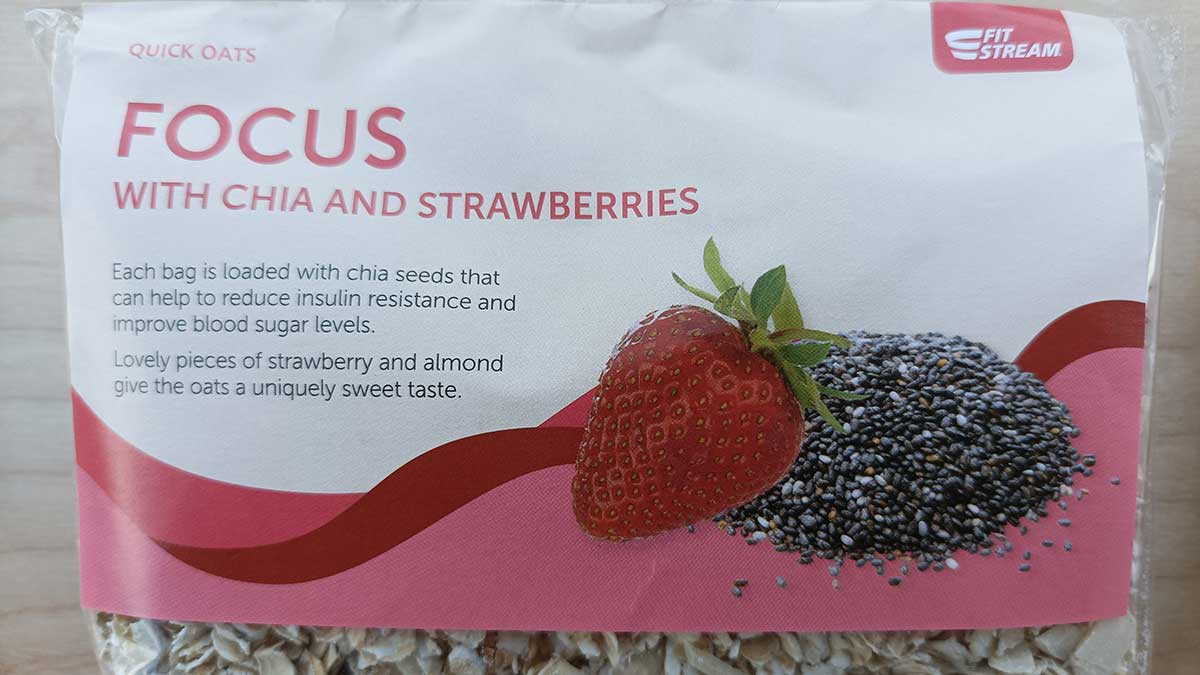 FitStream Quick Oats 5 – 5 kusov balíčkov raňajkovej kaše - recenzia